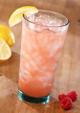 and soda. AED 22 Raspberry Lemonade Taste the sunset with this sweet and sour cocktail of raspberry syrup, Minute Maid lemonade mix.