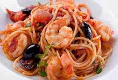 وجبة مثالية للنباتيني Pasta Spaghetti Frutti di Mare...52.