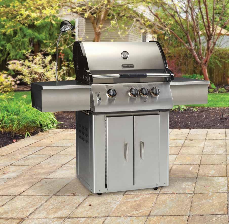 Rated #1 by a leading consumer magazine * * Based on 2011 mid-size grill category, 300 Series.