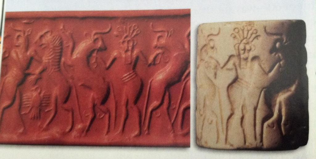 Stone cylinder seals were probably the Sumerians most famous works of art.