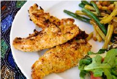 Healthy Fried Chicken This recipe meets all 5 of the steps to a healthy dinner.