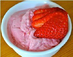 Guilt-Free Strawberry Ice Cream Here's a recipe that allows you to indulge in something sweet, cold and creamy without the sugar rush.