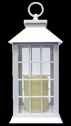 Each are made from a pliable material and glass window fronts. These provide a decorative look at an economical price!