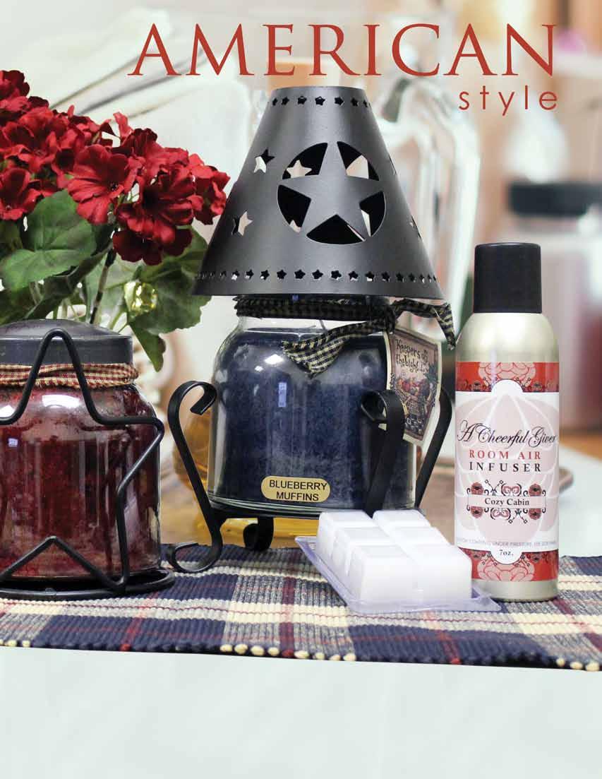 recommended fragrances America Our Trip0le-poured soy-blend Simplicity Lantern in 3 of our most popular fragrances; Blueberry Muffins, Creamy Vanilla and Juicy Apple.