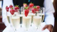 Champagne Moët & Chandon Brut Imperial NV During the meal Two Glasses of House Wine Red, White or Rosé Toast One Glass of Champagne Moët & Chandon Brut Imperial NV Canapé Menu Choice of 3 per person