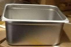 STEAM TABLE PAN 1/2 SIZE6"DEEP (CMS# 4104) Suggested Uses: Used to present hot food on a steam table line.