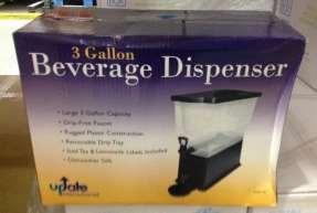 BEVERAGE SERVER W/FAUCET 3 GAL (CMS# 4196) Suggested Uses: