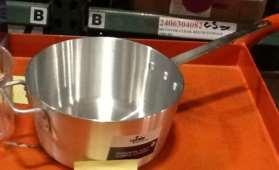 SAUCE PAN ALUMINUM 7 QUART (CMS# 4111) Suggested Uses: Used