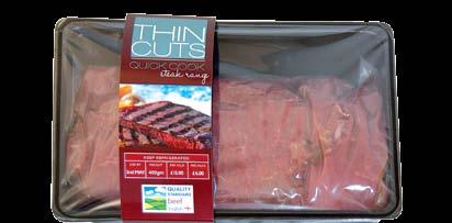 While there is some merit in merchandising a thin cut steak range within the traditional steak offering, it is important to create and maintain a distinctive positioning for a thin cut range that