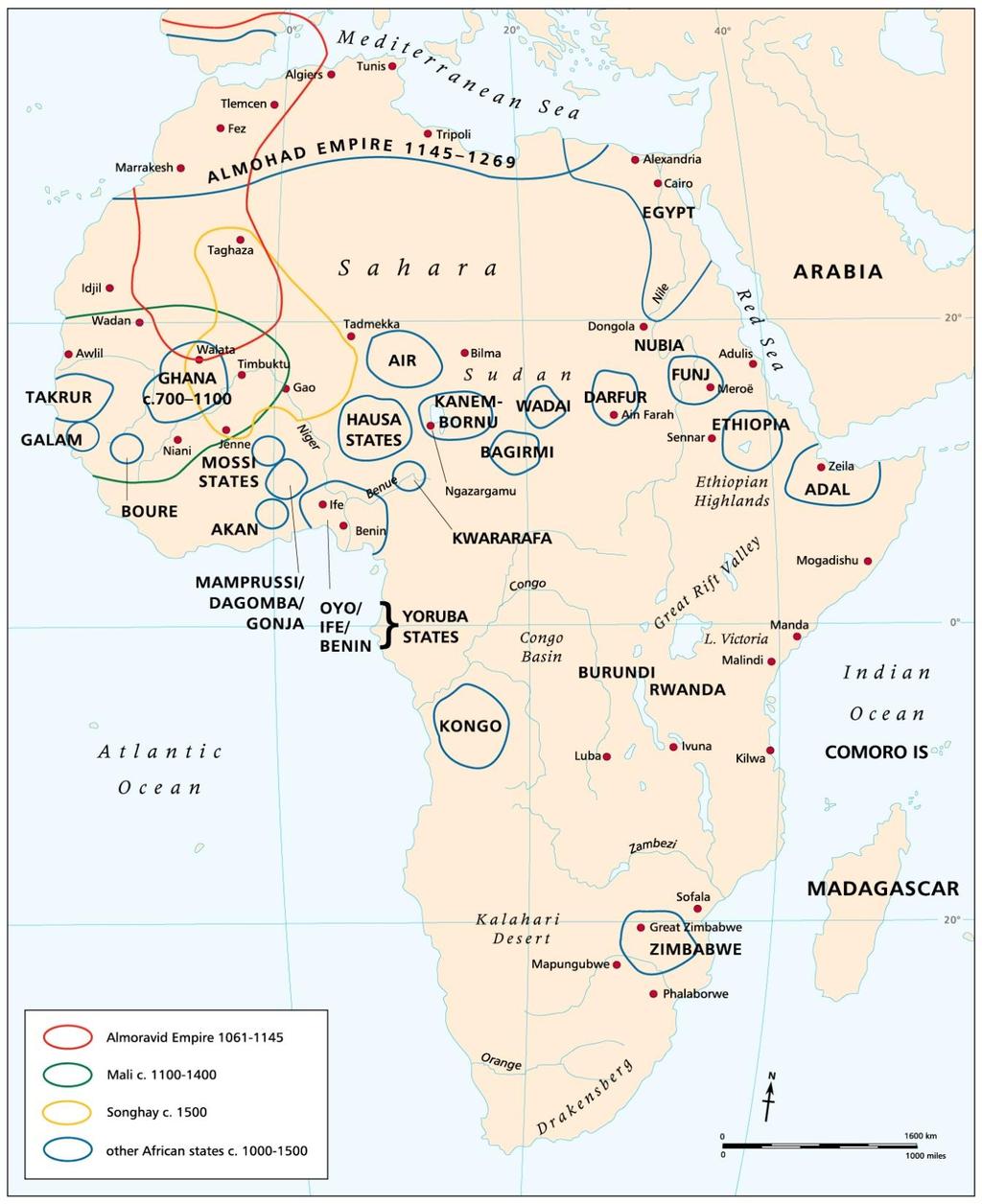 African kingdoms.