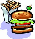 Served with fries or add $1.99 for onion rings substitution. Fresh ground beef patty charbroiled to medium well garnished with side of onions, pickles, lettuce & tomato & dressed with thousand island.