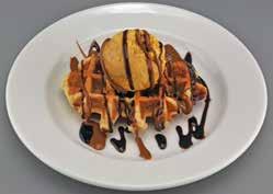 Waffle You ll need: Starter Plate Waffle Chocolate Sauce Caramel Sauce 1 Each 10g 10g Guest s Choice: Salted Caramel Ice Cream OR Chocolate Honeycomb