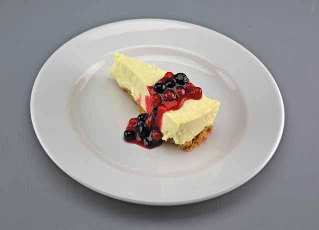 Vanilla Cheesecake You ll need: Starter Plate Vanilla Cheesecake Winter Berry
