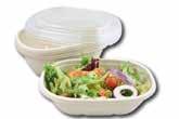 770ml Oval RPET Lid Clear 44.65 49.15 33.