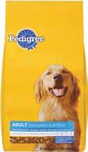 grocery savings Pedigree Dog Food wet 1/13. oz., unit 83 9 99 Dry 5/3.5 lb., unit 3.80 1 3100-ALL Del Monte 3100-ALL Assorted Fruit 1/15 oz.