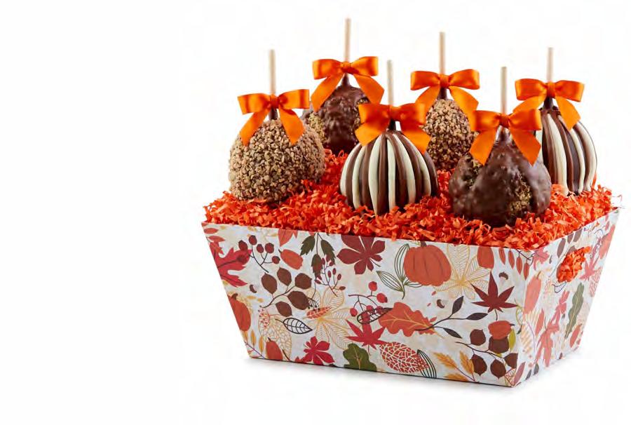 99 Harvest Petite Caramel Apple 4-Pack Celebrate fall with four delicious chocolate-dipped Petite Caramel Apples two milk