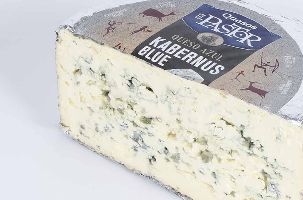 BLUE CHEESE KABERNUS BLUE Blue Cheese Cheese produced with cow's milk.