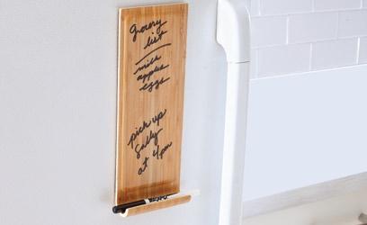 Bamboo Dry Erase Board #1714 $20.