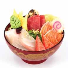 99 Sashimi Served w/ Sushi Rice 68. Sushi Dinner... 23.