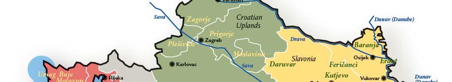 Croatian Wine Regions