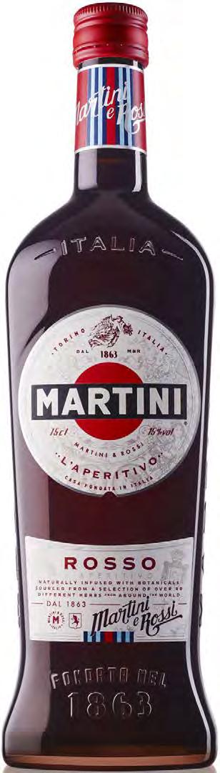 Recept se razvijao punih 10 godina, te je lansiran 1900 godine točno na novu godinu za početak novog milenija. Martini Extra Dry light, fragrant, zesty.