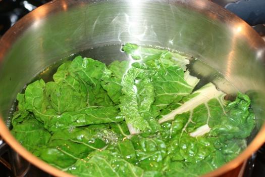 PAGE 4 Blanching Blanching, or quick boiling, is another way to prepare vegetables quickly and "cleanly.