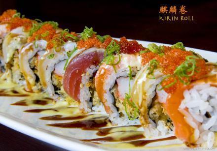95 *Elyse Special Maki, Spicy Cooked Scallops, and King Crabmeat Roll, Topped with Seared Yellowtail and a hint of Chef s Special Sauce $11.