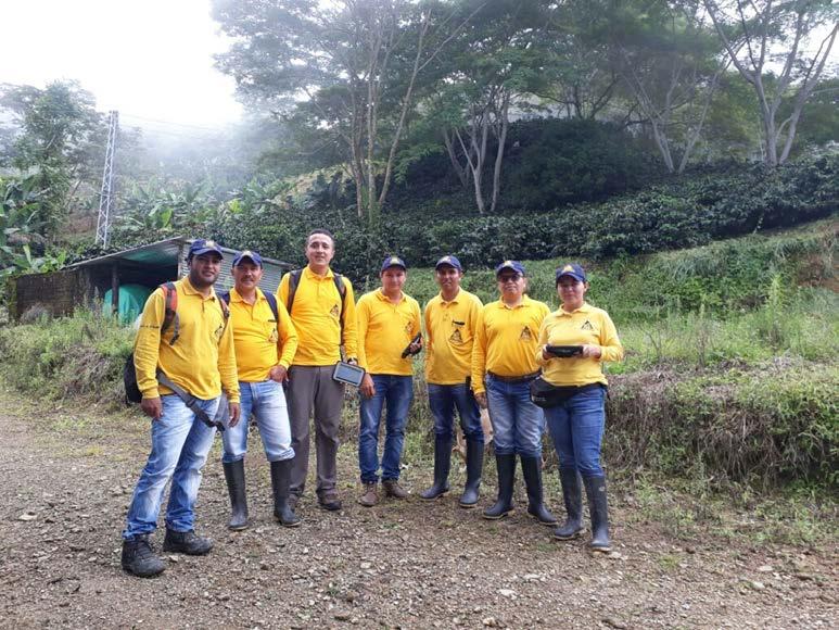 Reasons for Improving Productivity 8. Our Extension Service The FNC, has a Extension Service working beside the coffee growers.