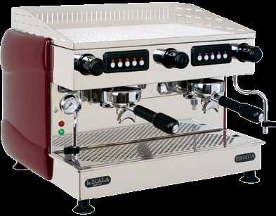 1. EROIC ESPRESSO MCHINES (UTO FILL, ROTRY PUMP) 21 Stainless Steel EROIC EROIC Compact Espresso-coffee machine with 2 brewing groups and semi auto or automatic coffee dosing system.