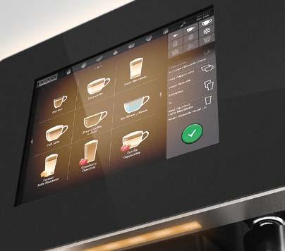 The eight-inch color touchscreen with crystal clear resolution is the perfect interface for you and your guests. Intuitive menu prompts result in straightforward, efficient operation.