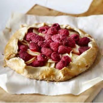 Easy Fruity Crostata Ingredients: 1 store-bought 9 pie shell 2 apples, peeled and thinly sliced.