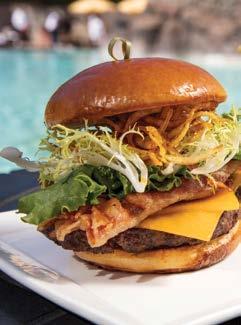 Tidal Wave All Tidal Waves are served with choice of fries, house salad, fresh fruit or onion rings The Portofino Burger $14 All-beef burger, challah bun, green lettuce, tomatoes, onions, kosher