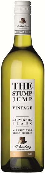 THE STUMP JUMP SAUVIGNON BLANC VINTAGE 2013 - ADELAIDE HILLS The name Stump Jump pays homage to a significant South Australian invention the Stump Jump plough.
