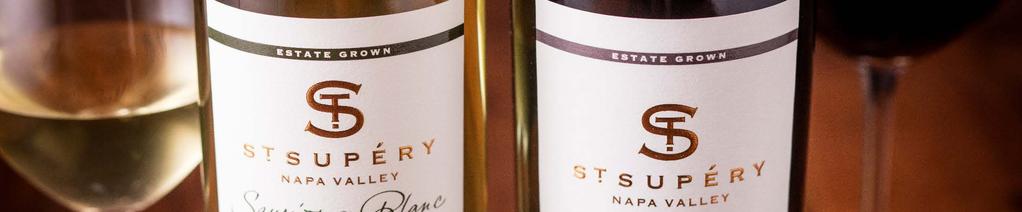 100% Estate Winery St. Supéry Estate Vineyards and Winery is a 100% Estate Grown, Sustainably Farmed Winery Estate Grown means: 100% of the wine comes from grapes grown on land owned by the winery.