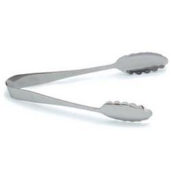 Standard Catering 085914 Serving Tong Scalloped 10-1/2" Mirror Polished S/S EA 6.