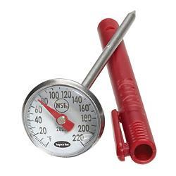 Prep Station/Cook's 280921 Pocket Thermometer, 0º-220º, 2 per
