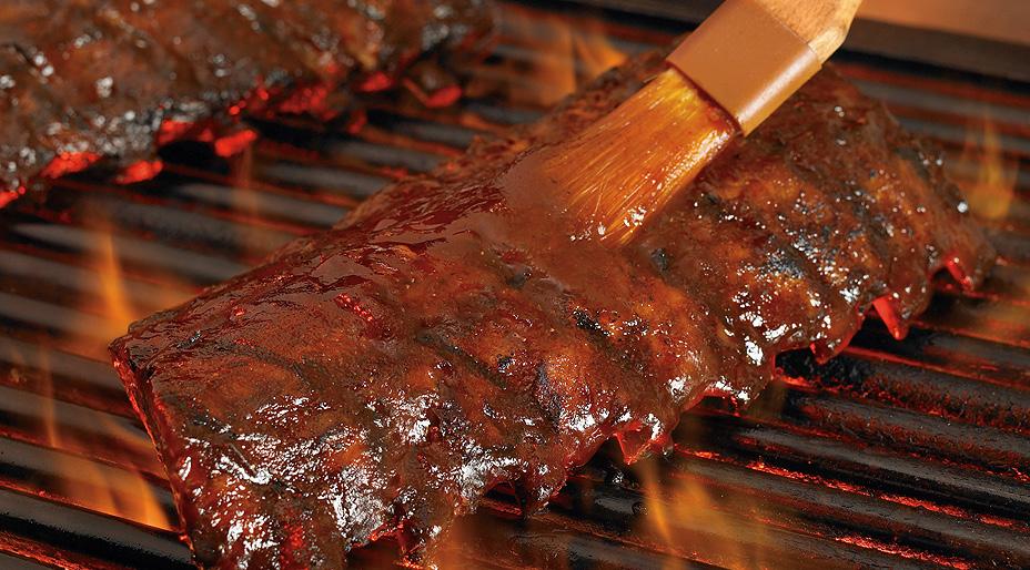 MAINS *BBQ BABY BACK RIBS Slow and low is the secret!! We cook them low overnight for a succulent fall off the bone rib; served with our Homemade BBQ Sauce and choice of 1 side. Half Slab 18.