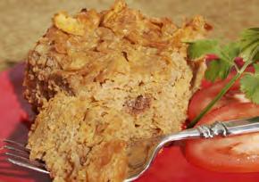 Corn Flake Casserole 1 lg. container of cottage cheese (or firm water packed tofu drained and crumbled) 5 eggs beaten (or Ener-G egg replacer) 1/3 c. vegan butter (melted) 1 pkg.