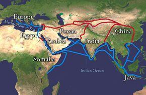R is for Road The Silk Road was a series of paths that connected China to the West and East, even to the Mediterranean Sea!