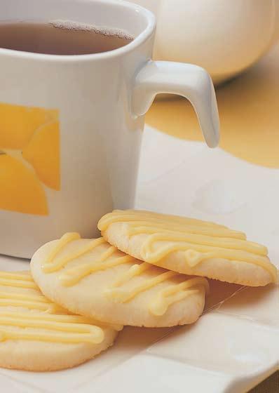 lemon icebox cookies Deliciously crisp, with a lovely citrus glaze drizzled on top. As a variation, slightly flatten the logs to create square logs, chill, cut and bake as directed.