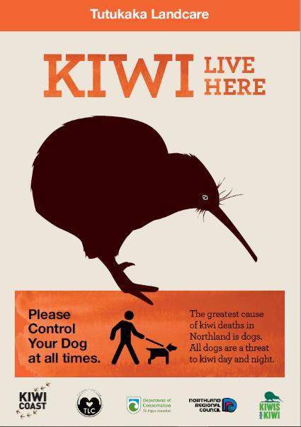 Raising awareness of the issue and stressing the need for good dog control was a recurring theme at all Kiwi Coast events, workshops and wild kiwi experiences.
