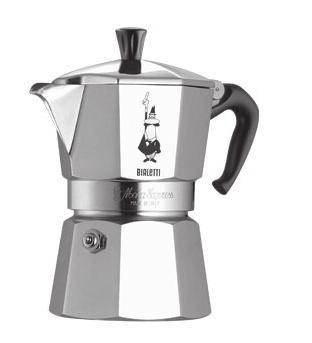 Stovetop Espresso or Moka Pot A Moka pot brews a coffee somewhere between drip or french press coffee and espresso.