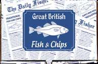 quality * Size marked on rear 12 D02233: Great British Fish & Chips Boxes Large - 1 x 100