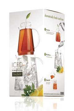 t e a -o v e r -ic e Only Tea Forté could transform a cool glass of iced tea into an