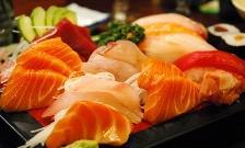 Salmon / Escolar / Hotate / Ika or Tako 4 Masago / Ikura /Unagi (eel) or Hokkigai (surf clam) 4 Hamachi (Japanese