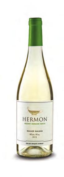 White Wine MOUNT HERMON WHITE Varieties: Sauvignon Blanc, Chardonnay, Viognier and Semillon. Vineyards: Northern Golan Heights.