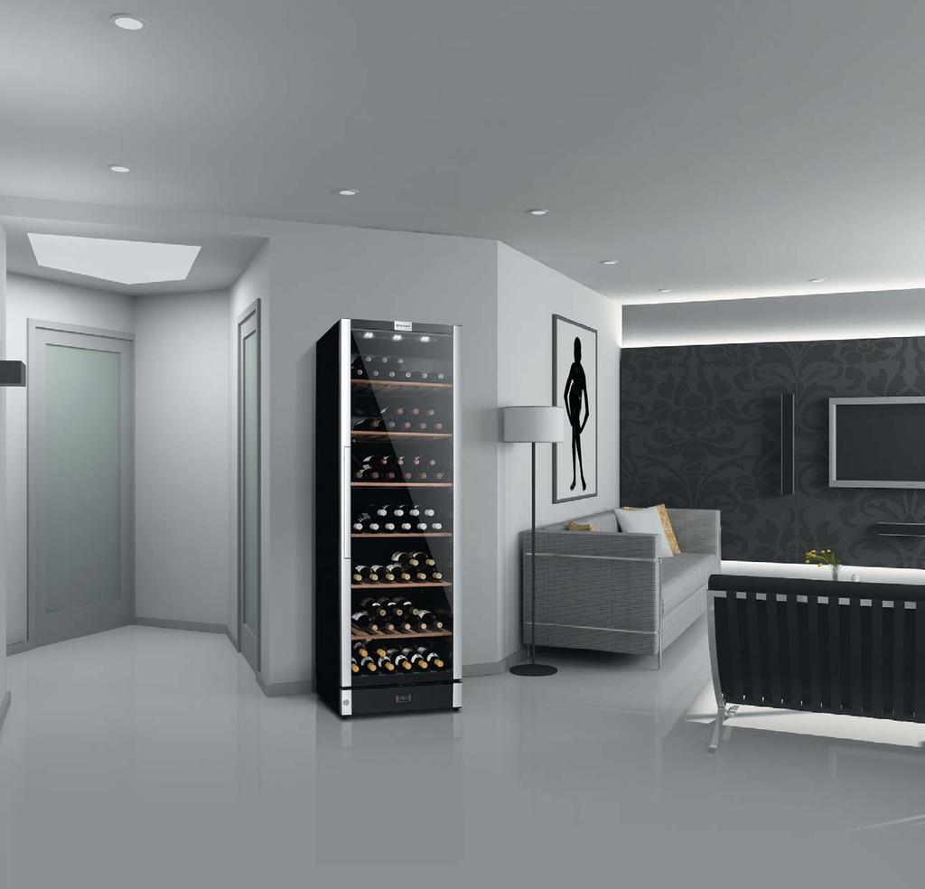 "I am totally delighted with my Vintec wine cabinet: it combines elegance and