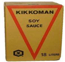 Packing: 1x 4gal SOY SAUCE 18ltr Packing: 1