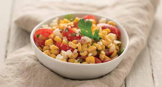 5-star recipe Corn & Tomato Salad 1 3 cup mayonnaise 1 tablespoon milk 1 tablespoon Wahoo! Chili Seasoning 1 (16 ounce) package frozen whole kernel corn, thawed 1 (10.