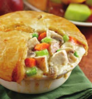 Favorites Add Cup of Soup, Small Green or Small Caesar Salad 4.49 Chicken Pot Pie Chicken Pot Pie CJ classic since 1977. Baked fresh throughout the day.